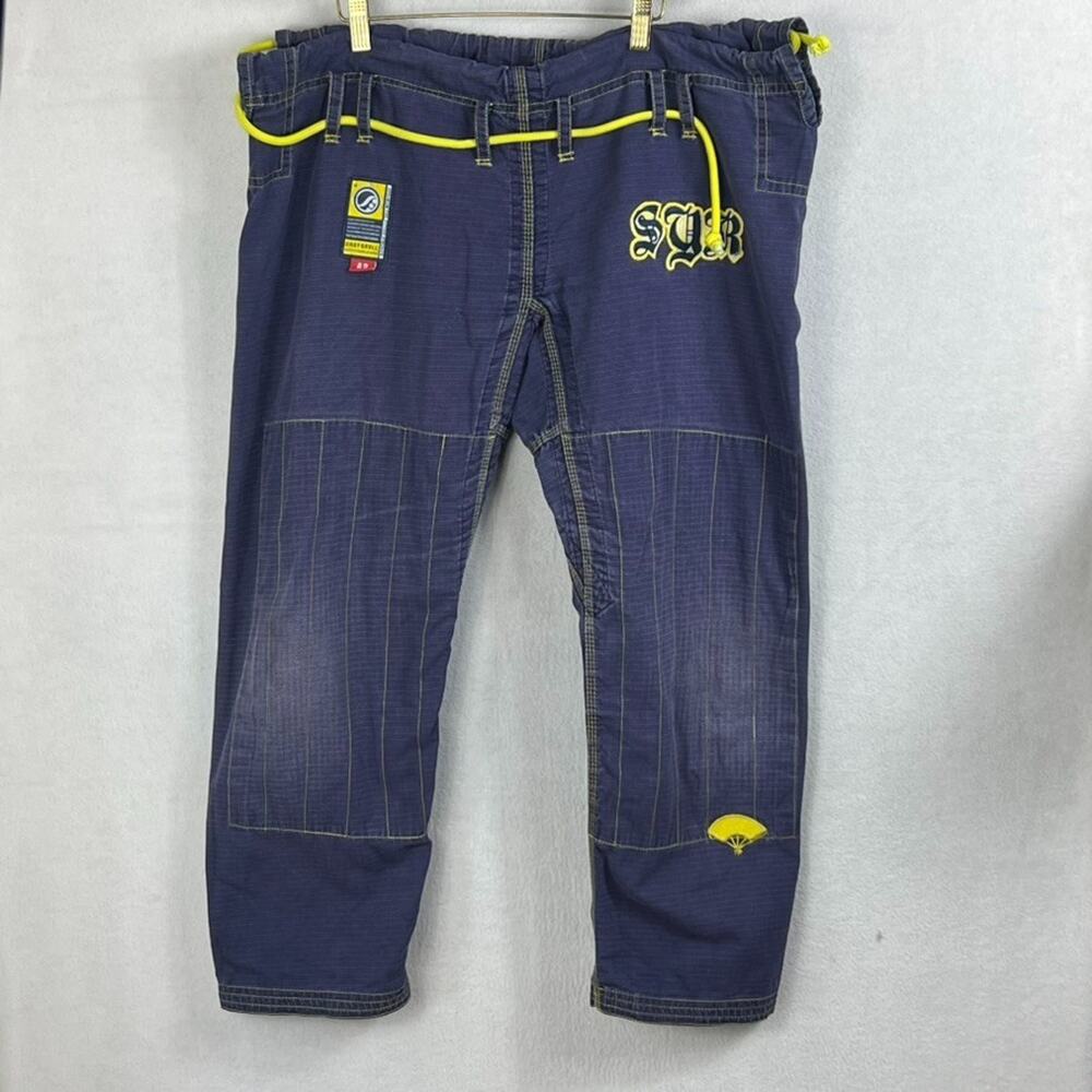 Shoyoroll Jiu-Jiujitsu Pants A2 Orix Navy Batch